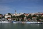 Belgrade, Capital Of Serbia, View From The River Sava Stock Photo