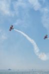 Airbourne Airshow At Eastbourne 2014 Stock Photo