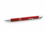 Red Pen Stock Photo