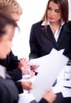 Group Of Business People Stock Photo