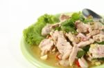 Pork Salad  Stock Photo