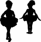 Small Ballerinas Stock Photo