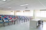 Empty Classroom Stock Photo