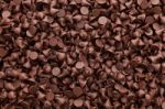 Chocolate Chips Stock Photo