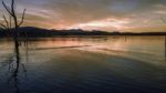 Aerial View Of Lake Moogerah In Queensland Stock Photo