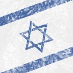 Israel Grunge Shows Waving Flag And Country Stock Photo