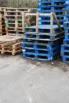 Wooden Pallets Stock Photo