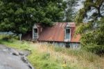 Abandoned Property Near Aviemore Stock Photo