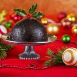 Christmas Pudding Stock Photo