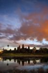 Angkor Wat Cambodia Stock Photo