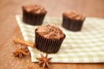 Chocolate Cupcakes Stock Photo