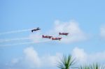 Airbourne Airshow At Eastbourne 2014 Stock Photo