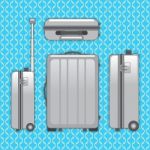 Traveller Luggage Bag Stock Photo