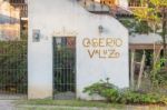 Caserio Valuz Country Inn Main Entrance To The Hotel In Zambrano Stock Photo