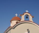 Greek Church Stock Photo