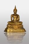 Gold Buddha Stock Photo