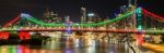 Story Bridge In Brisbane Stock Photo