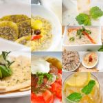 Middle East Food Collage Stock Photo