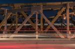 Walter Taylor Bridge In Brisbane Stock Photo