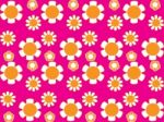 70s Wallpaper Stock Photo