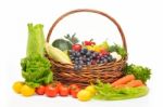 Fruits And Vegetables Stock Photo