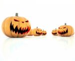 Halloween Pumpkins Stock Photo