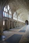 The Cloister In Gloucester Cathedral Stock Photo