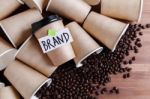 Coffee Branding Concept Stock Photo