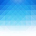 Blue And White Polygonal Mosaic Background Stock Photo