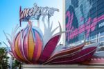 Sign For The Flamingo Casino And Hotel Stock Photo