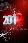 New Year 2012 Stock Photo