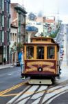 San Francisco Cablecar Stock Photo