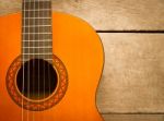 Classical Guitar Stock Photo