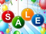 Kids Sale Shows Toddlers Cheap And Discounts Stock Photo