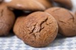 Tasty Carob Cookies Stock Photo