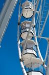 Cardiff/uk - August 27 : Ferris Wheel In Cardiff On August 27, 2 Stock Photo