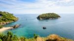 High Angle View Island And Andaman Sea Stock Photo