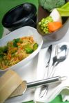 Vegetable Pasta Stock Photo