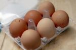 Eggs For Cooking Stock Photo