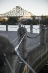 Story Bridge In Brisbane, Queensland Stock Photo