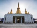 Nyanaves Temple In Nakhon Pathom Provice Stock Photo