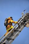 Firefighter Stock Photo