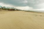 Cityscape View Along Beaches In Cartagena, Colombia Stock Photo