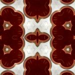 Kaleidoscope Pattern Stock Photo