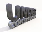 Under Construction Stock Photo