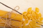 Bunch Of Italian Pasta Type Stock Photo