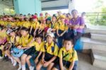 Primary Students Visit The Zoo, In The Jul 27, 2016. Bangkok Thailand Stock Photo