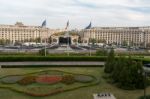 Bucharest/romania - September 21 : View From The Palace Of The P Stock Photo