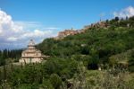 Montepulciano, Tuscany/italy - May 17 : View Of San Biagio Churc Stock Photo