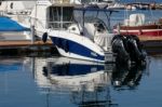 Marina At Palau In Sardinia Stock Photo